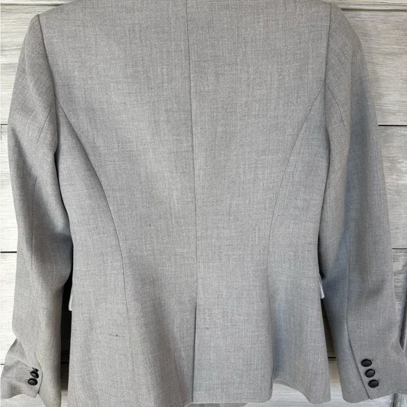 White House Black Market Light Gray Blazer - Picture 16 of 17